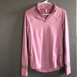 Lavender workout zip up
